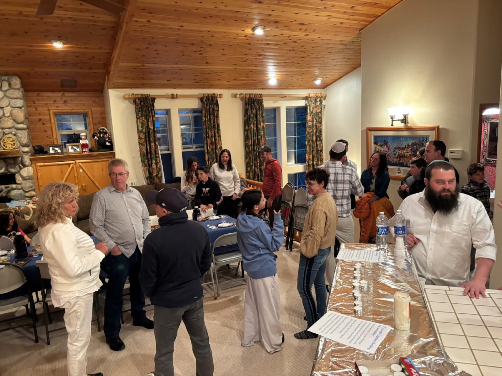 Learning together at Chabad of Mammoth Lakes